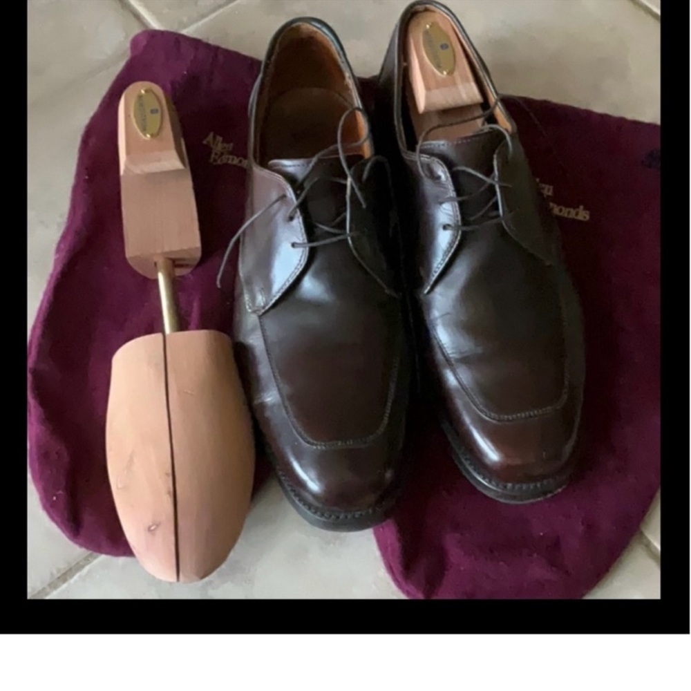 Allen Edmonds Dark Brown Oxfords